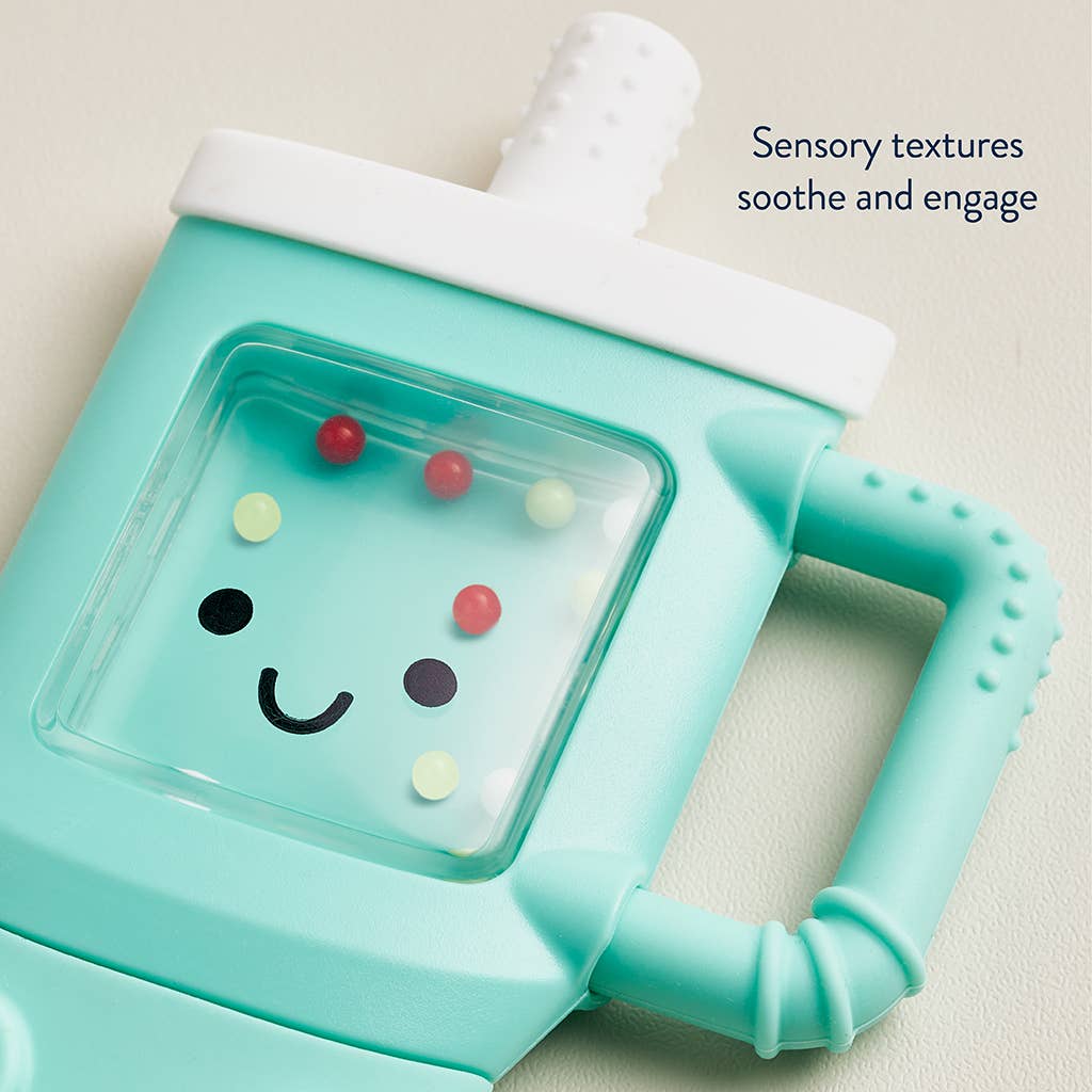 Tumbler Teething + Rattle Toy