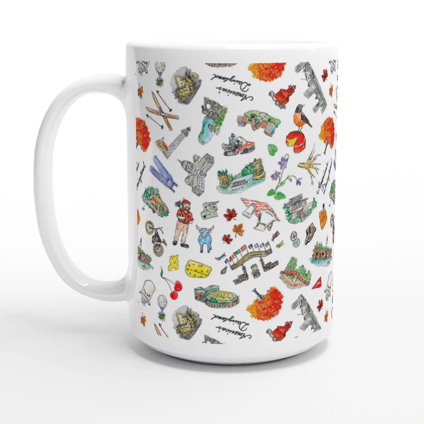 Wisconsin Badger State Mug