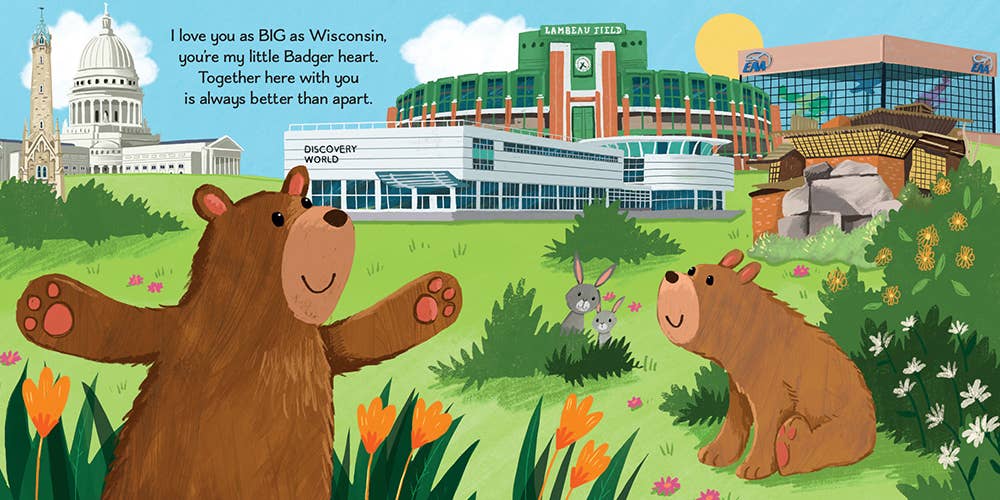 I Love You as Big as Wisconsin | Children's Book