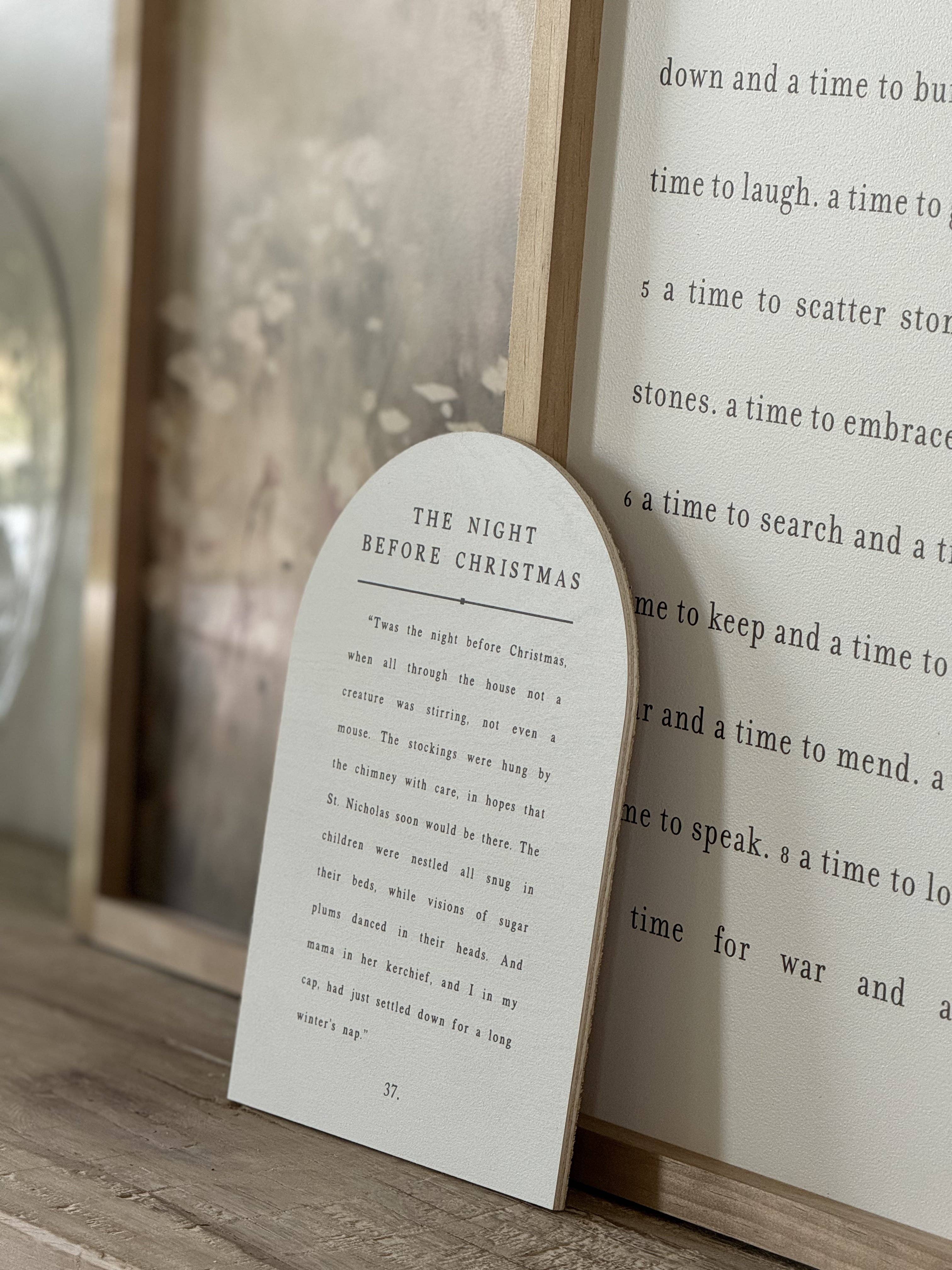 The Night Before Christmas | Arch Sign
