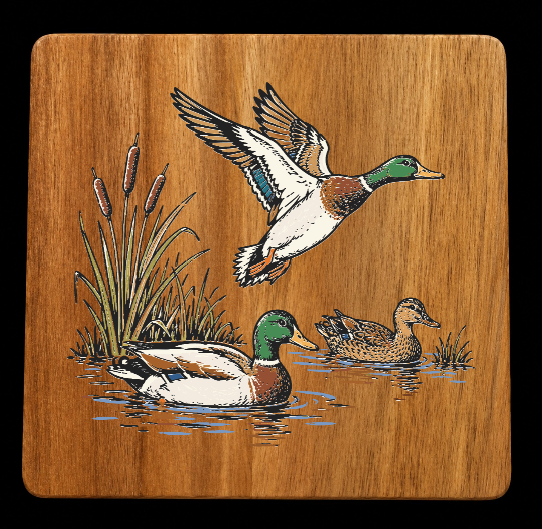 Wood Coasters Hunting