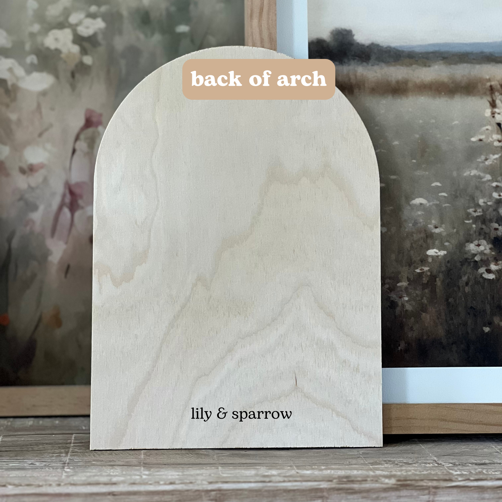 Winter Landscape | Arch Sign