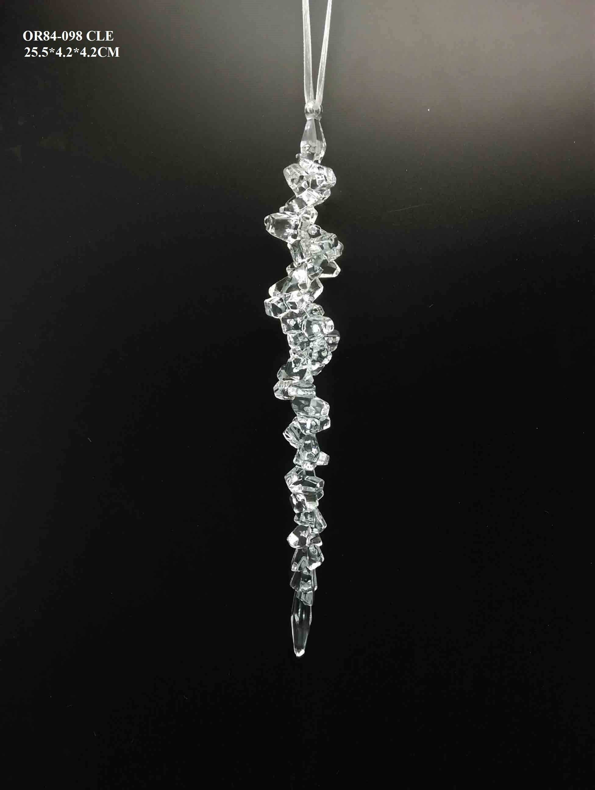 Acrylic Icicle Ornament