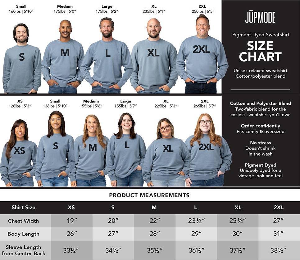 Midwest Puff Pigment Dyed Sweatshirt