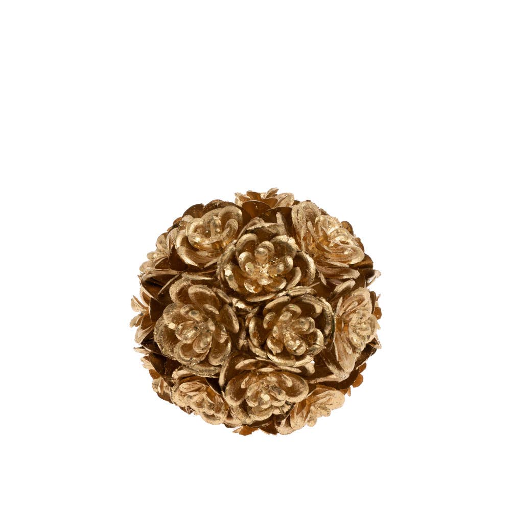 Gold Kissing Ball