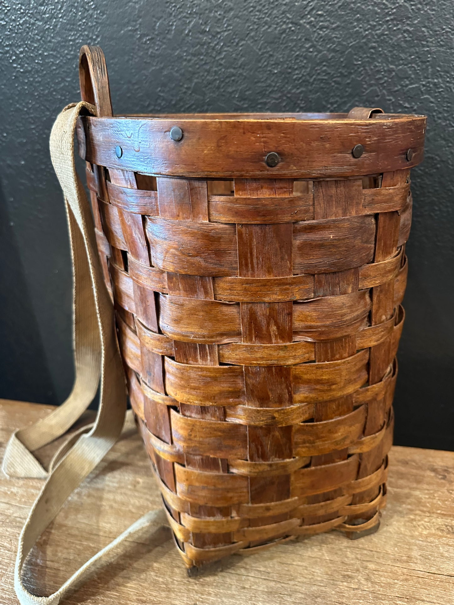 Antique Trappers Basket