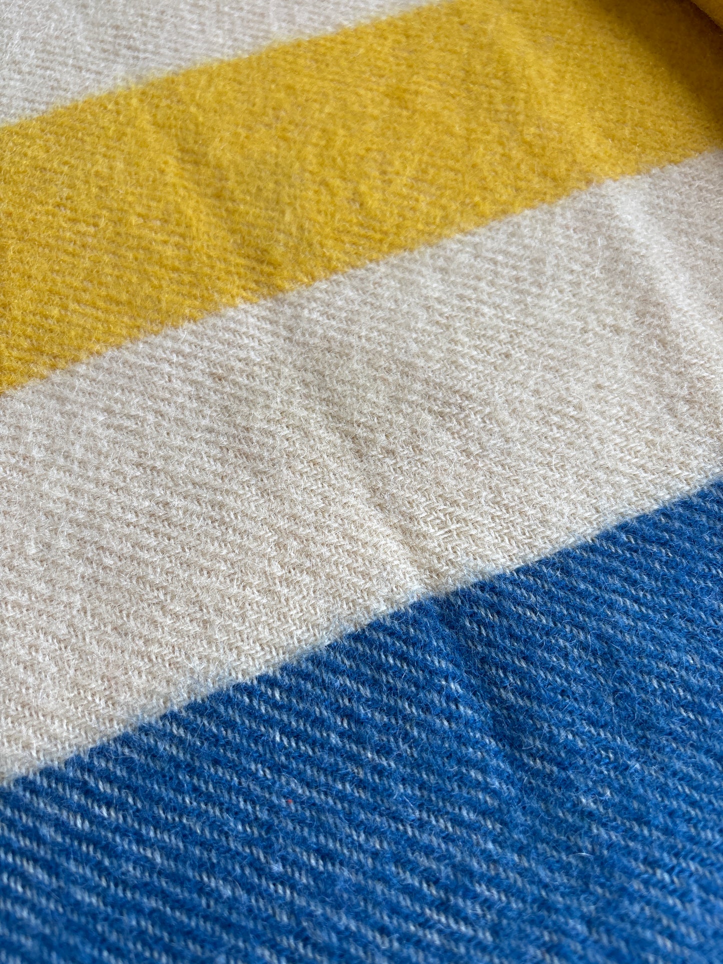 Hudson Bay Style Wool Striped Blanket