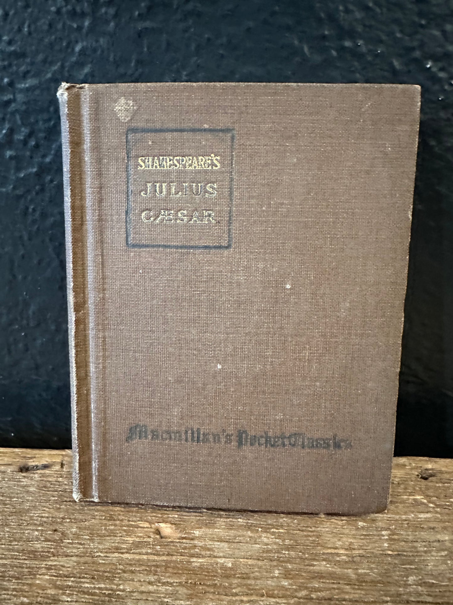 Antique Shakespeare’s Julius Caesar Book