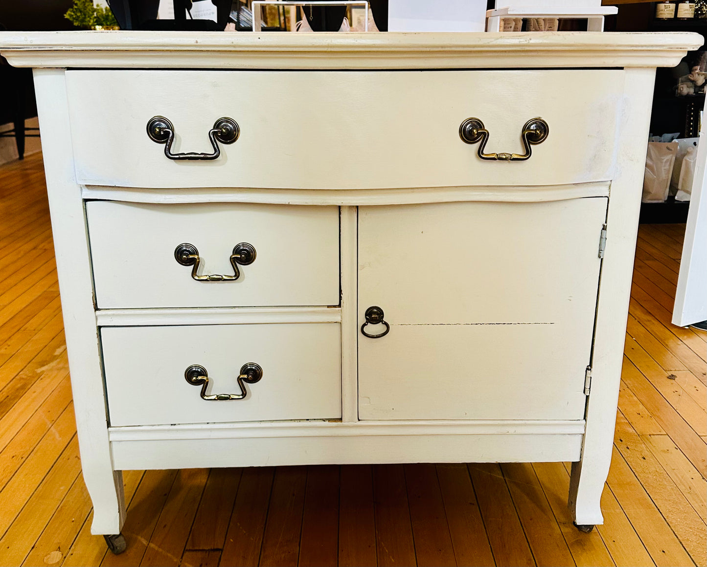 Vintage White Dresser