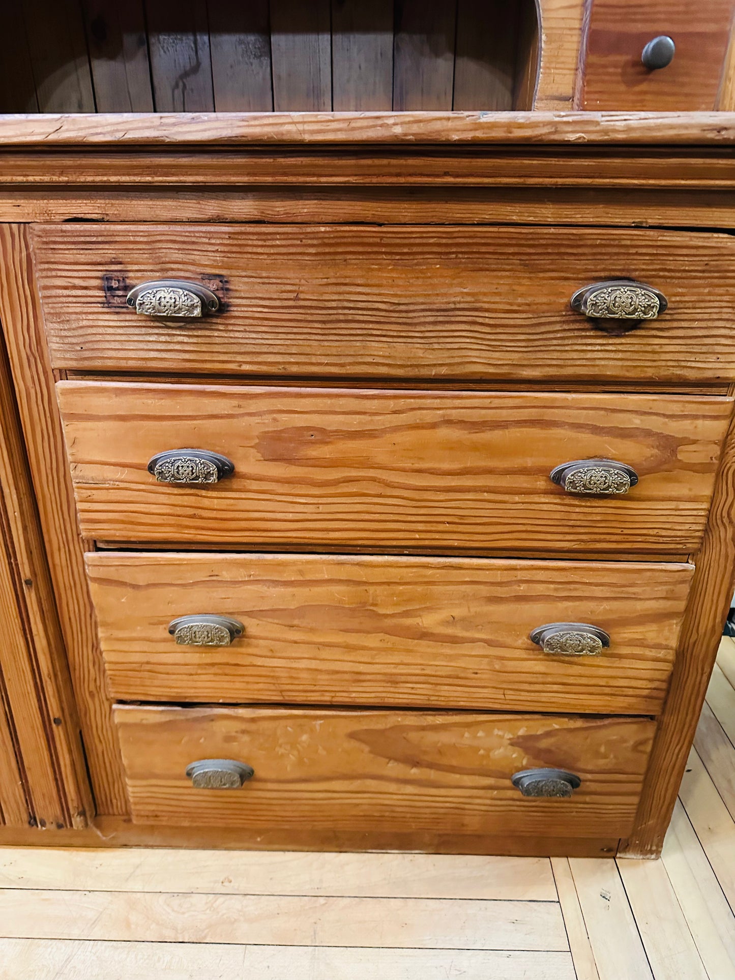 Antique Beadboard Cupboard