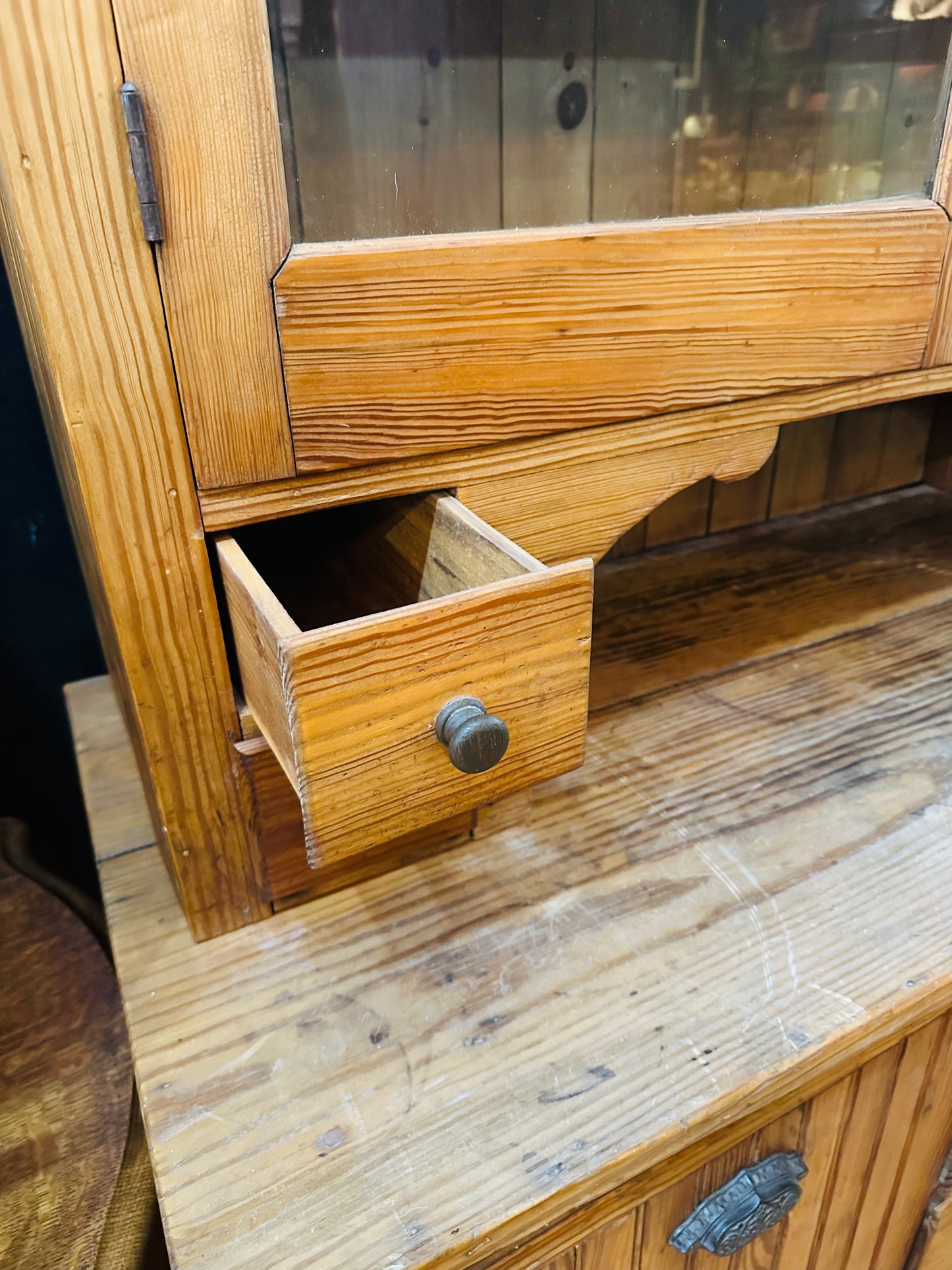 Antique Beadboard Cupboard
