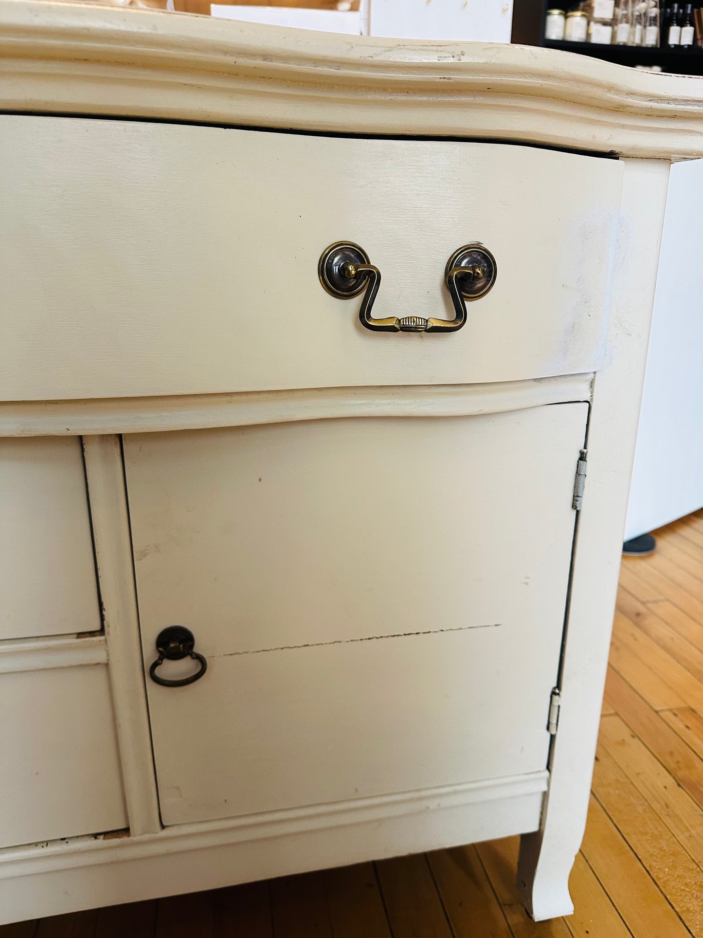 Vintage White Dresser