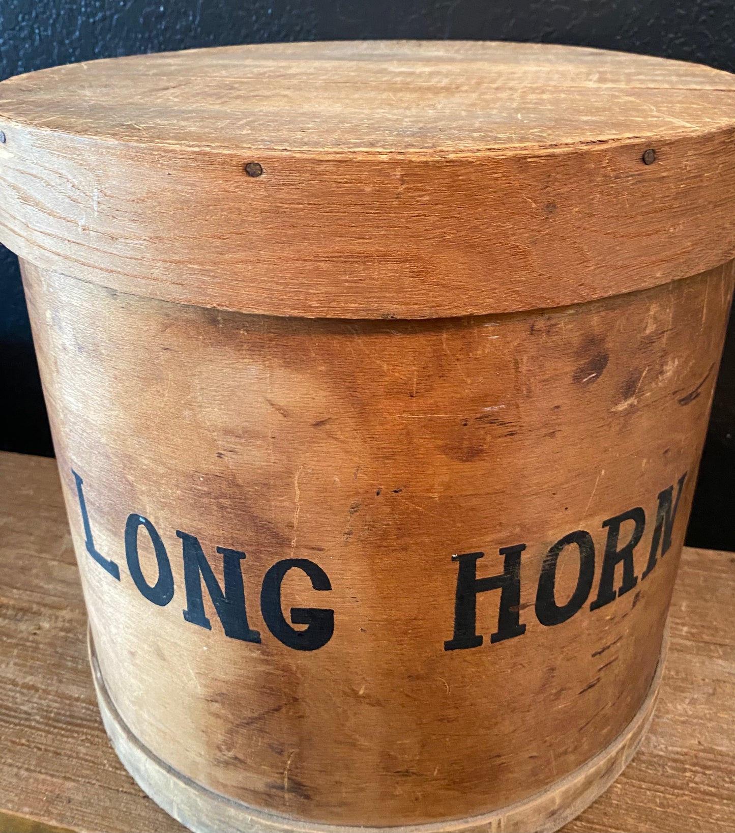 Long Horn Cheese Box