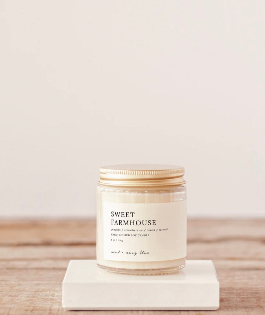 Sweet Farmhouse Soy Candle