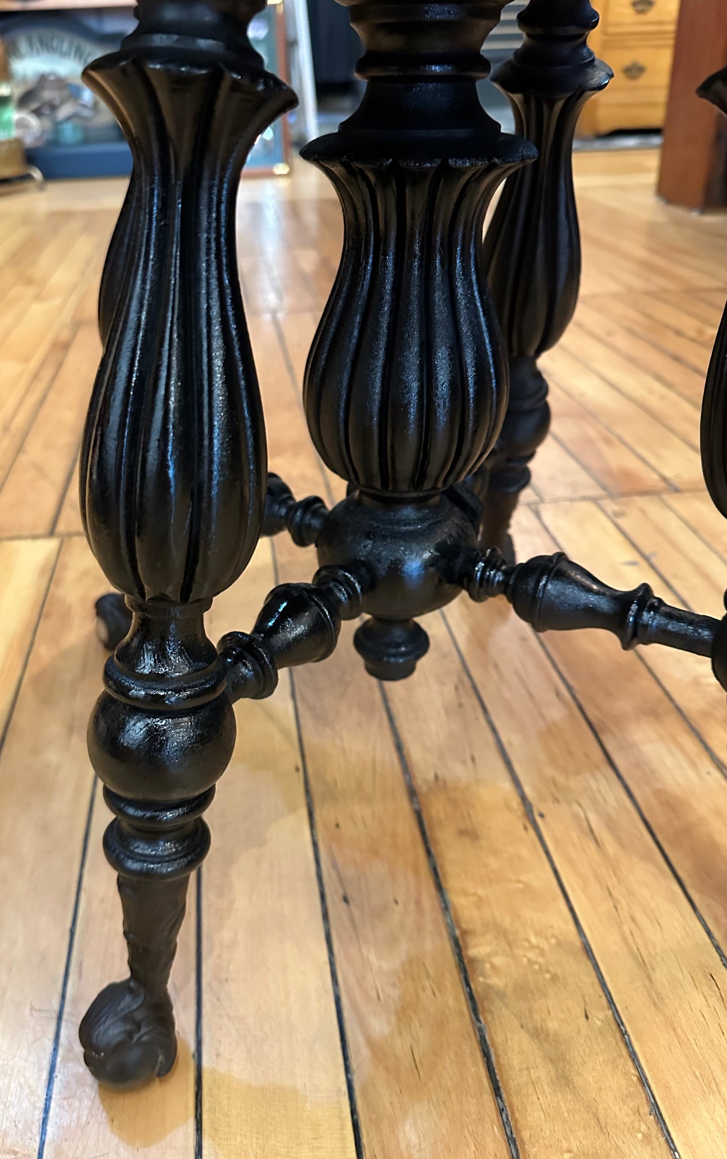 Antique Victorian Piano Stool