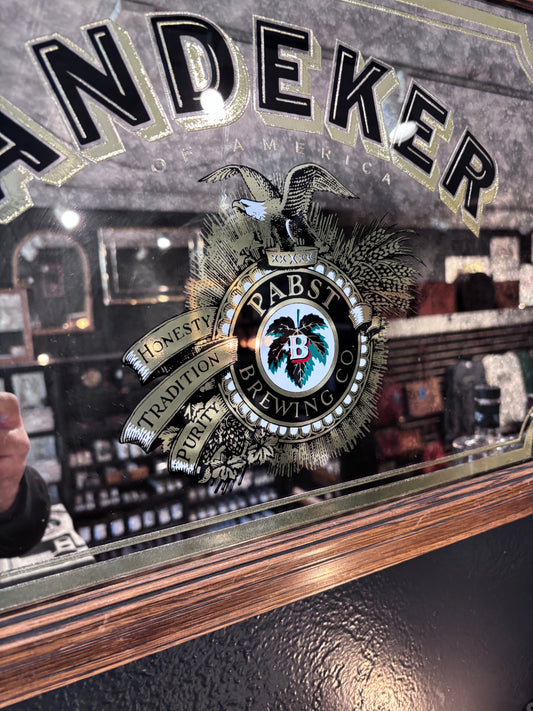 Andeker Pabst Brewing Company Mirror | SALE
