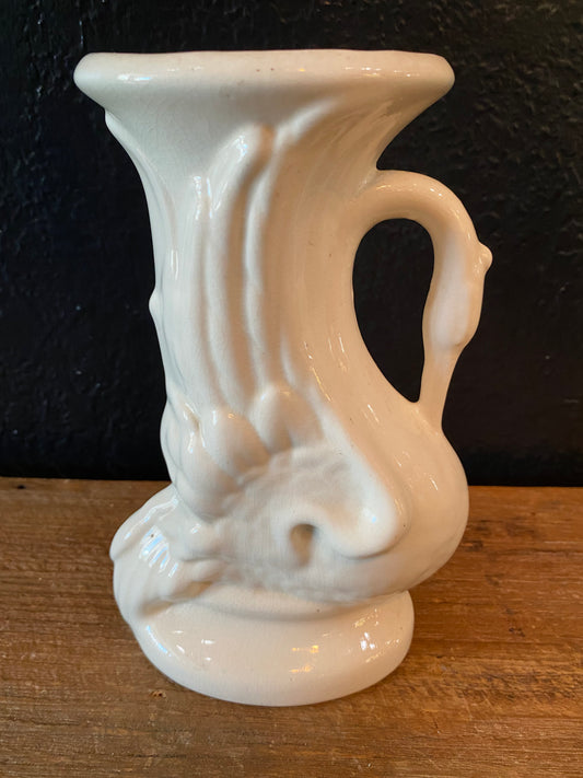 MCM Swan Vase