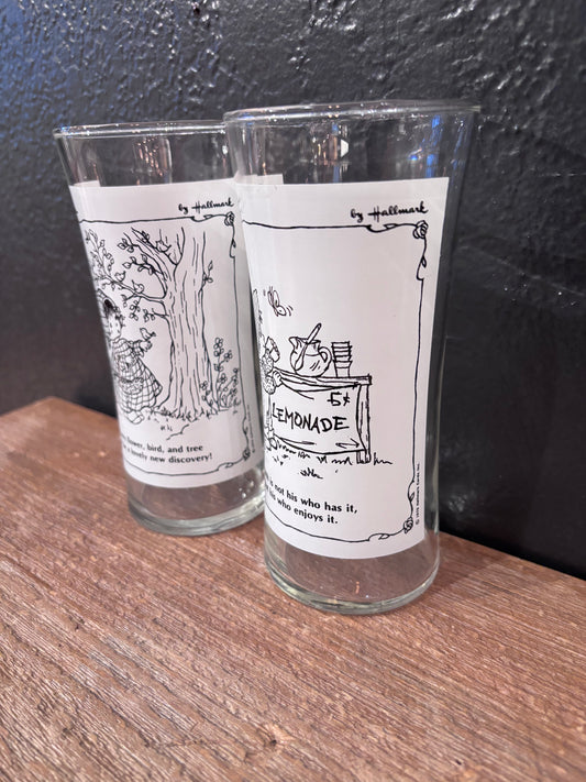Hallmark “Charmers” Hiball Glasses | Pair