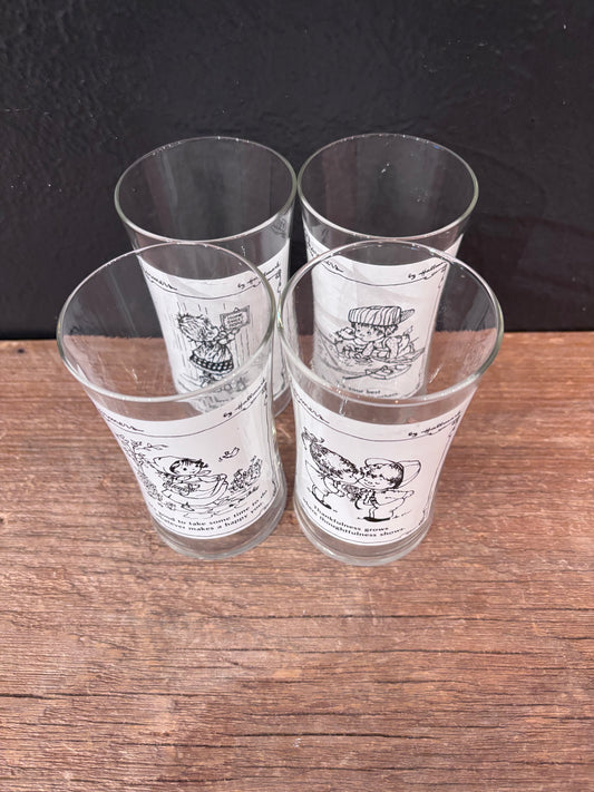Hallmark “Charmers” Hiball Glasses Set of 4 | SALE