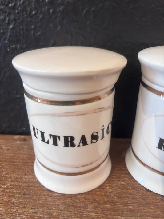 Ceramic Apothecary Jars | Set of 4