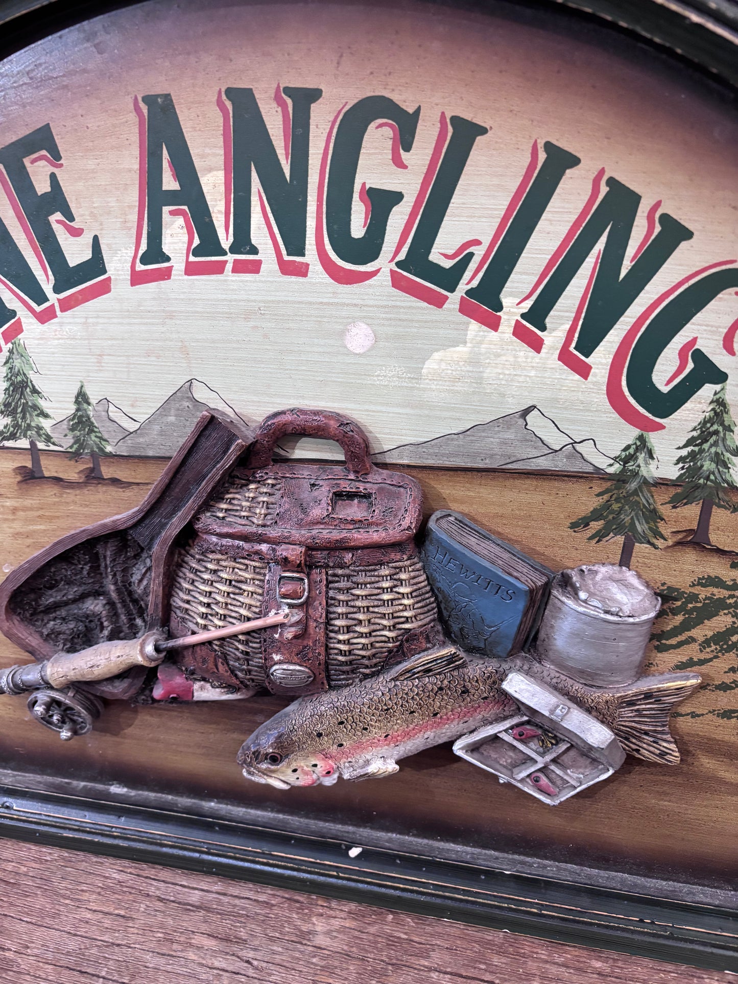 Fine Angling Fishing Wall Decor