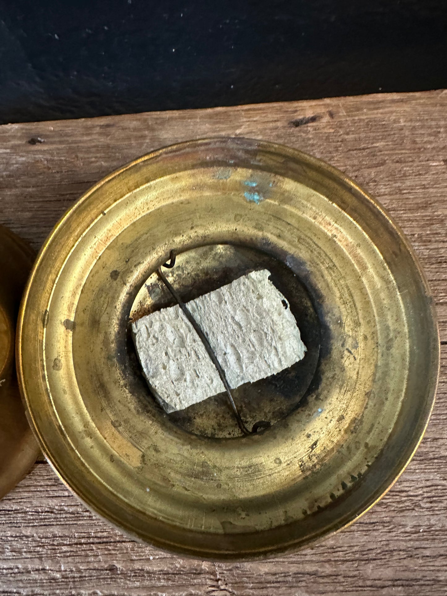 Vintage Brass Humidor