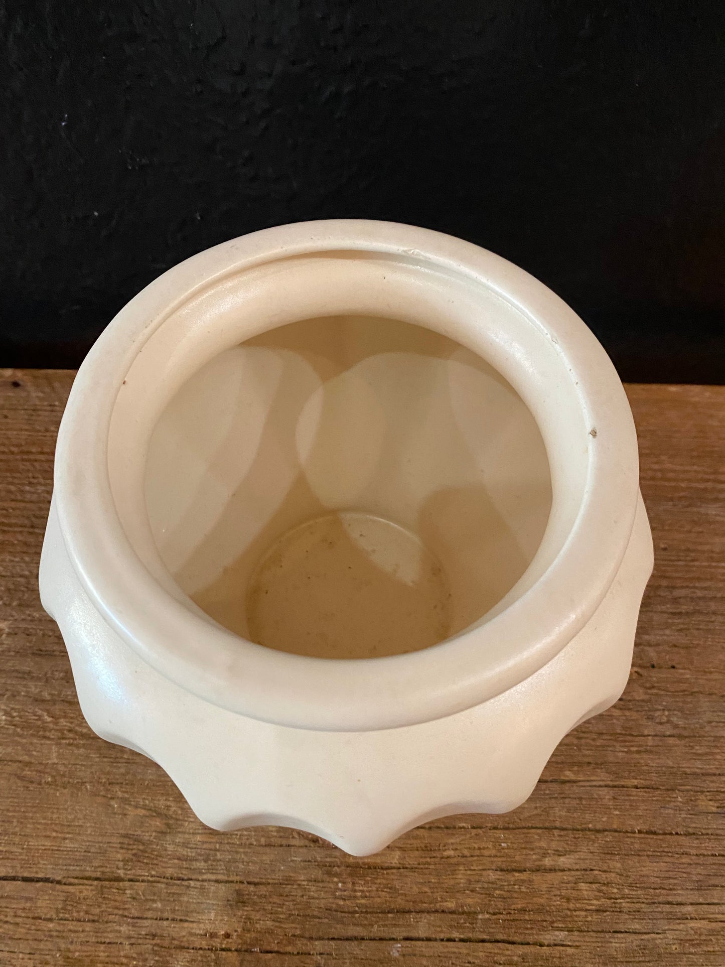 Creamy White Haeger Planter