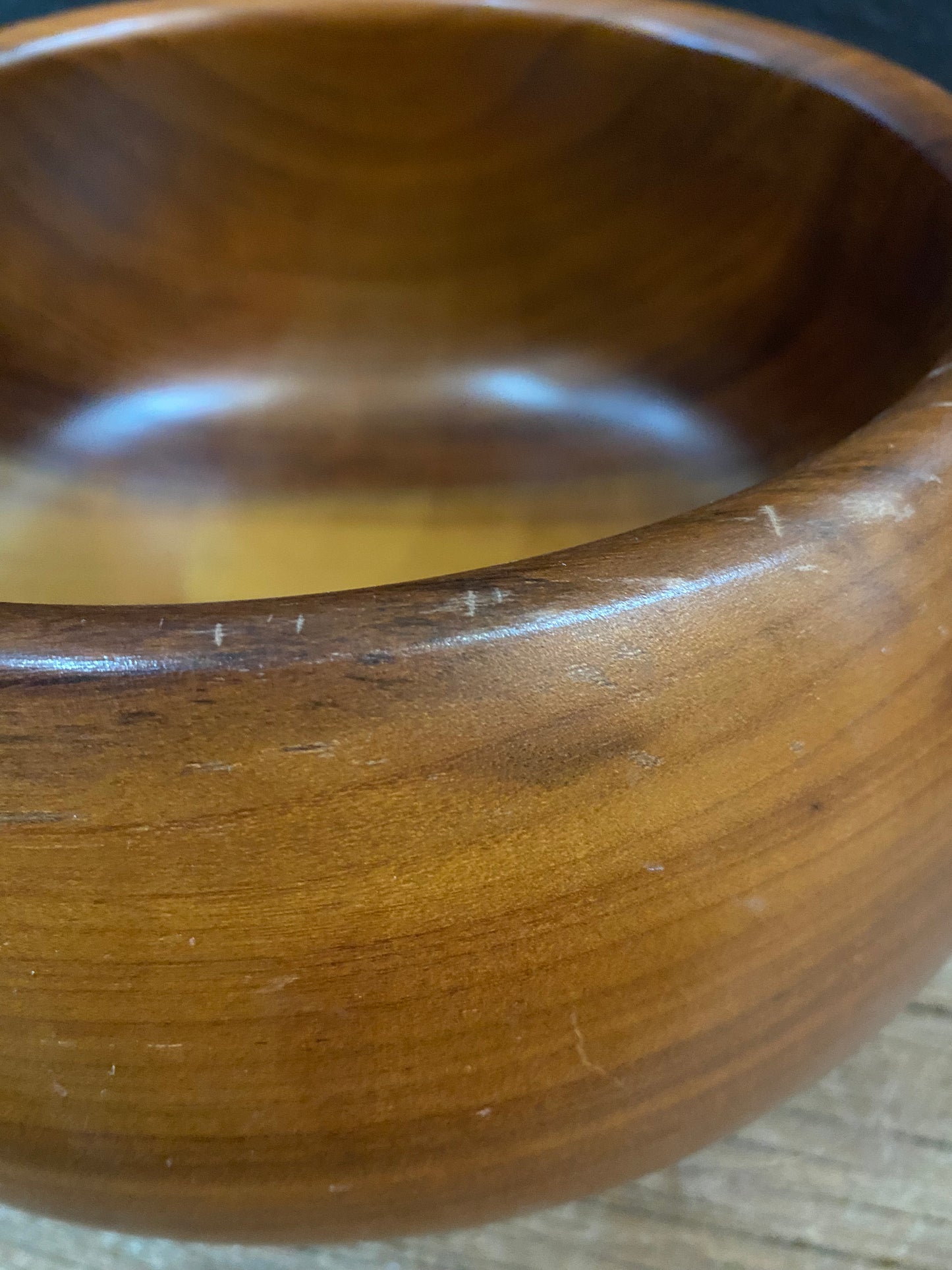 Teak Salad Bowl