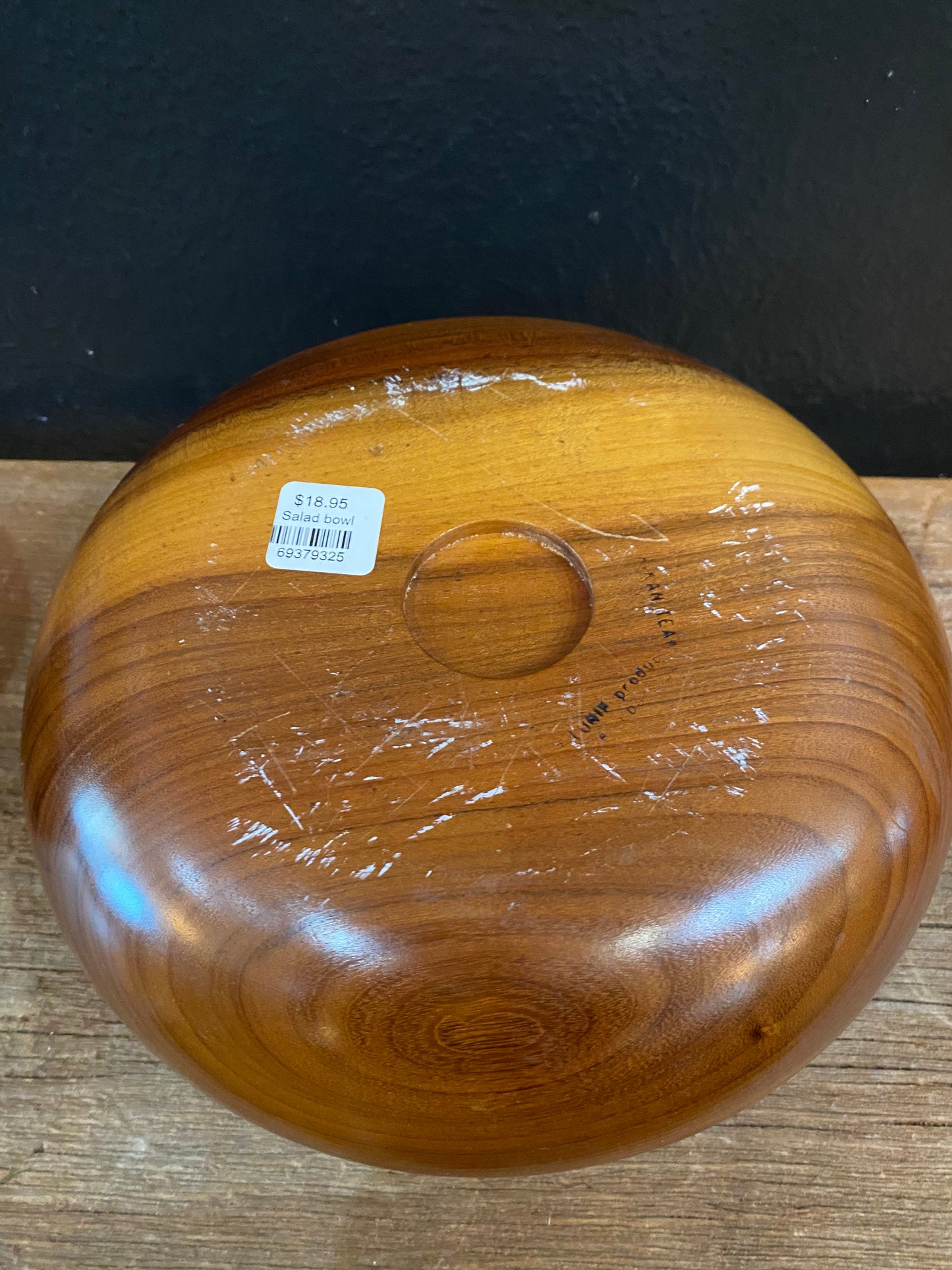 Teak Salad Bowl