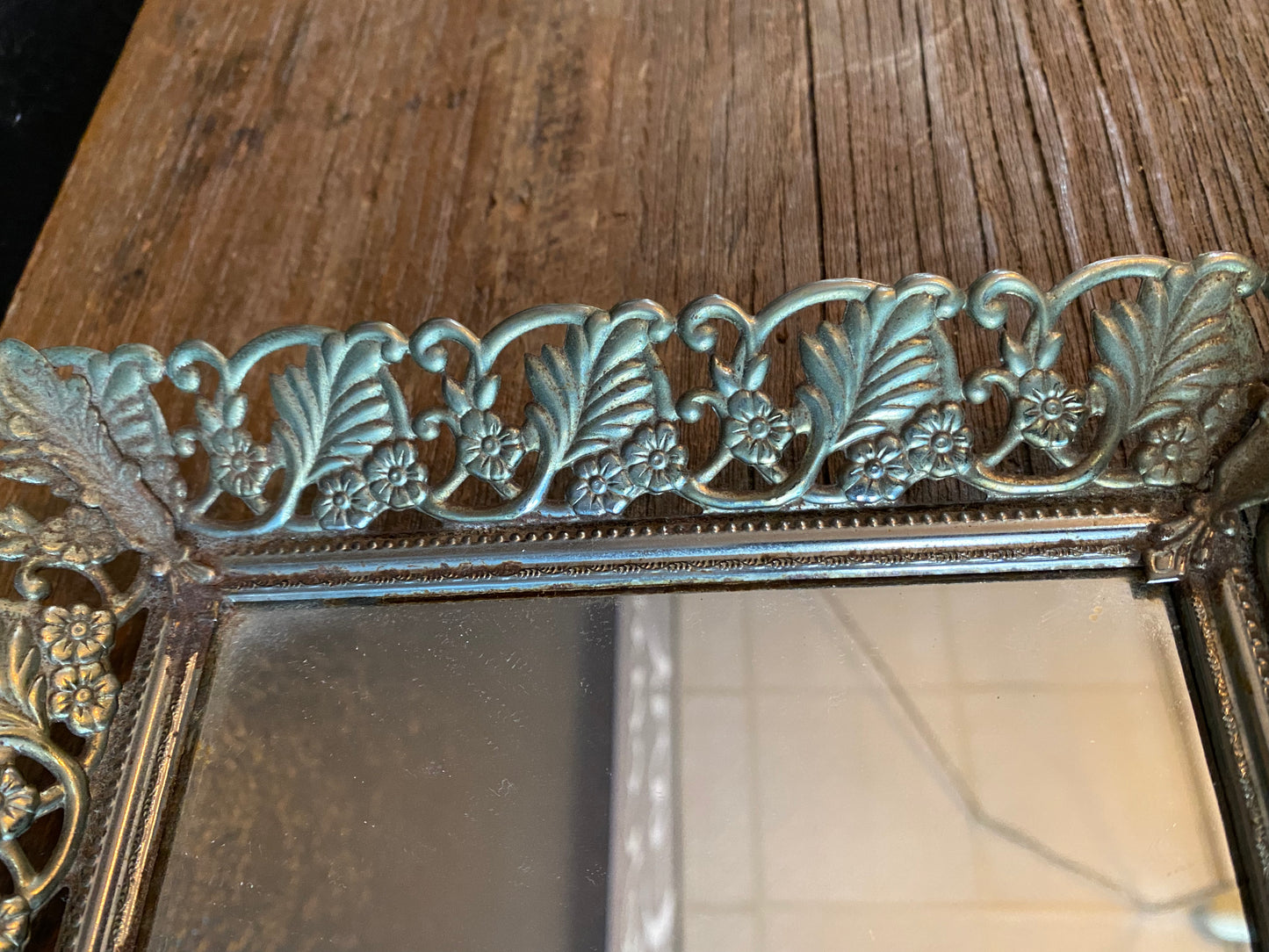 Rectangular Mirrored Tray