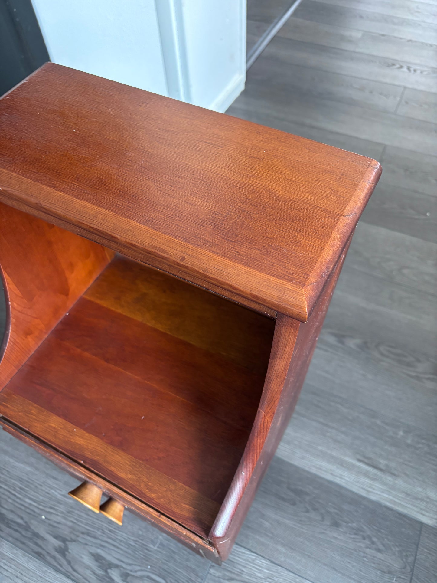 Midcentury Walnut Night Stand