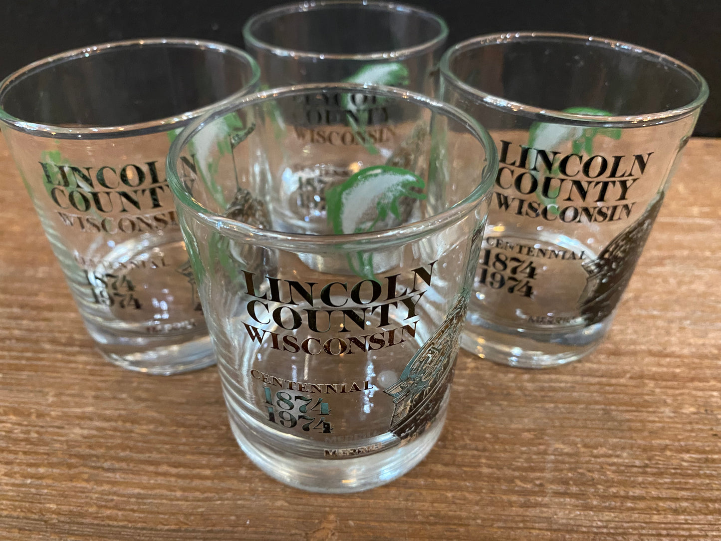 Wisconsin Fish Rocks Glasses | Set Of Four