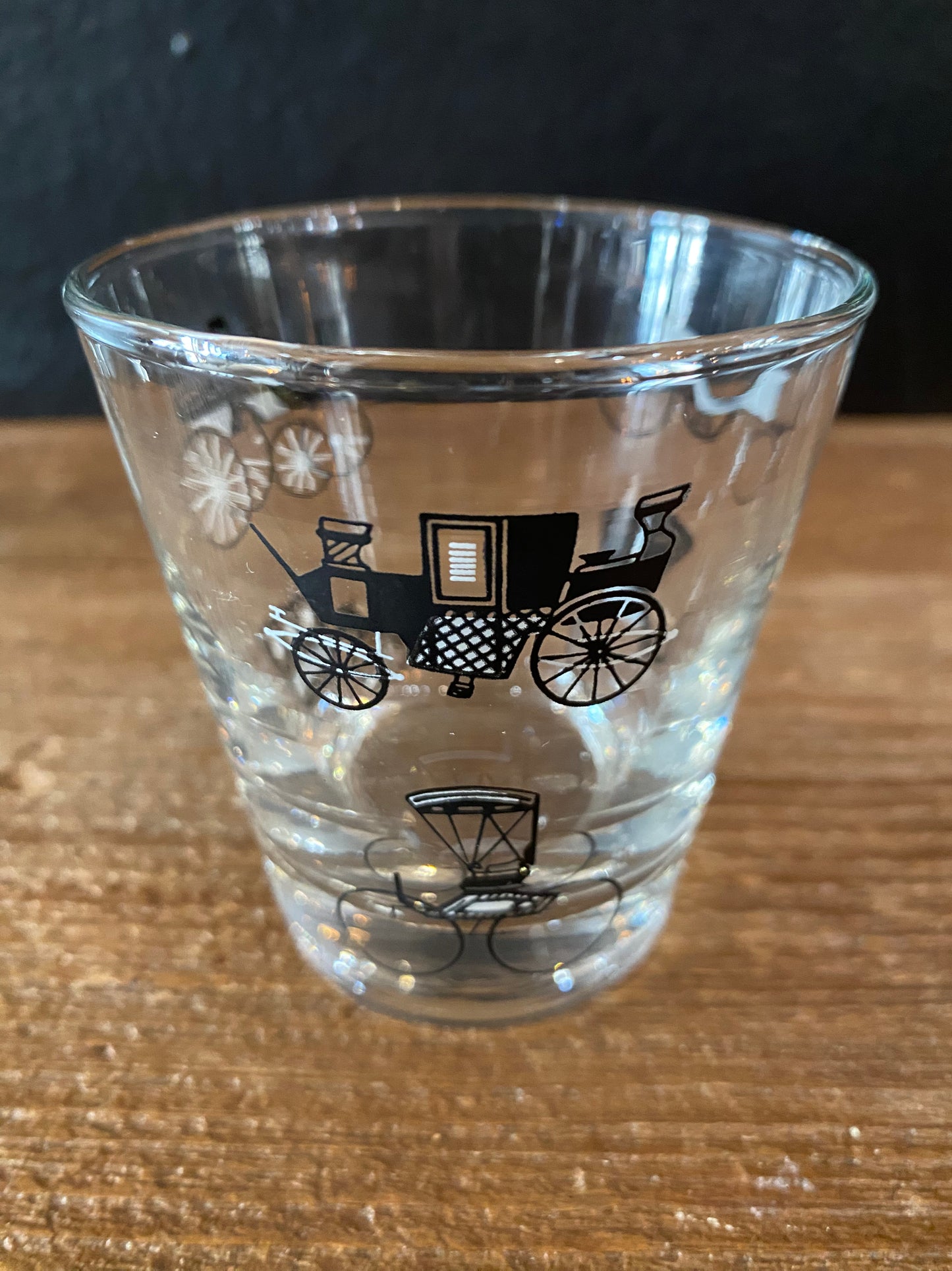 Carriage Car Lowball Glasses | Set Of Four