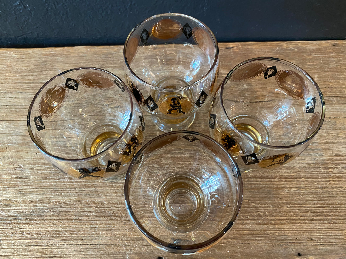 MCM Sport Themed Beer Goblets | Set Of Four