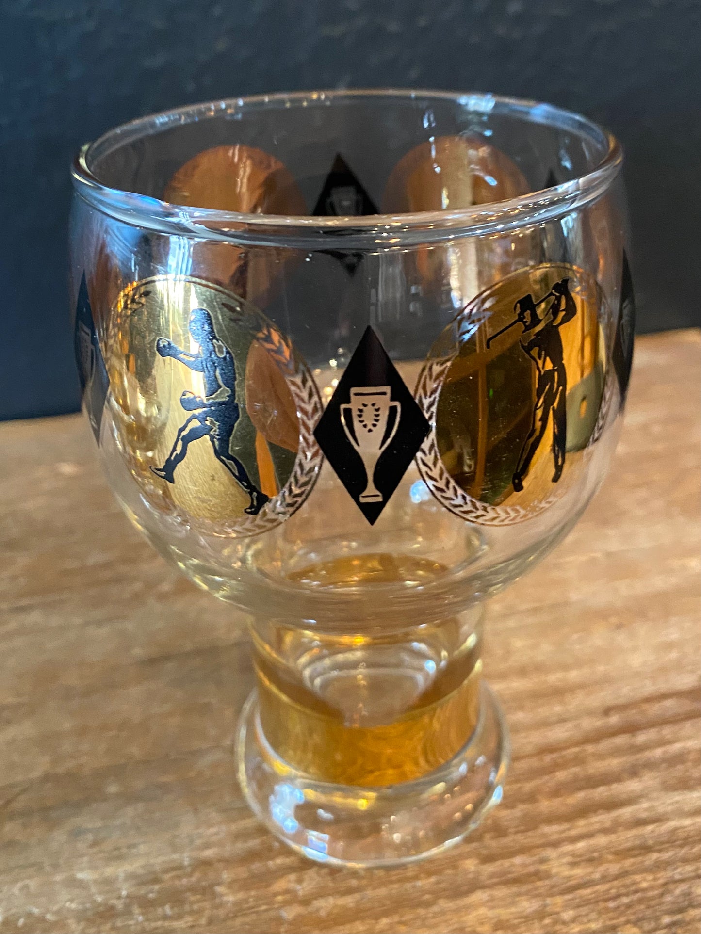 MCM Sport Themed Beer Goblets | Set Of Four