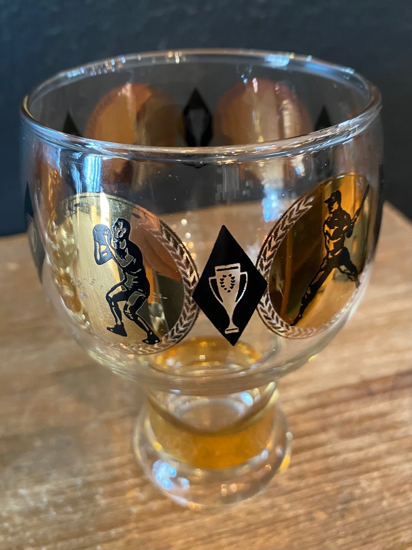 MCM Sport Themed Beer Goblets | Set Of Four