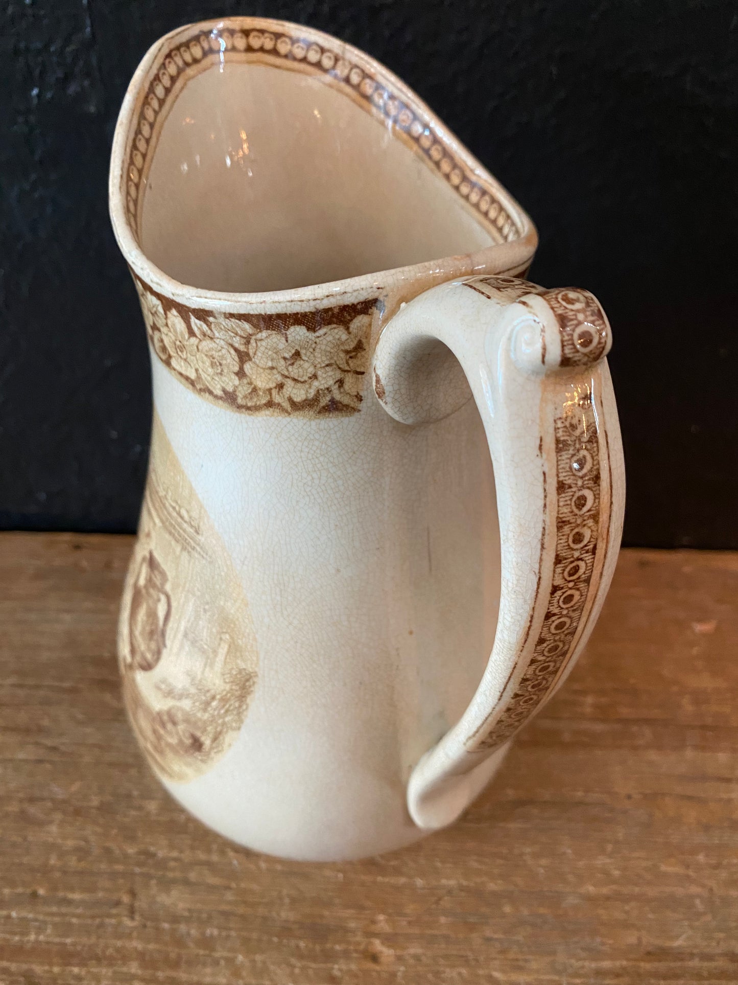 Victorian Ironstone Pitcher