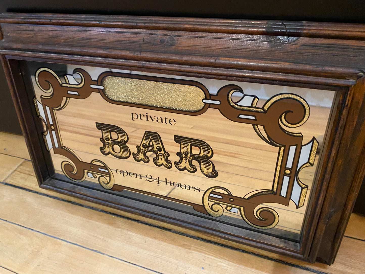 Private Bar Sign