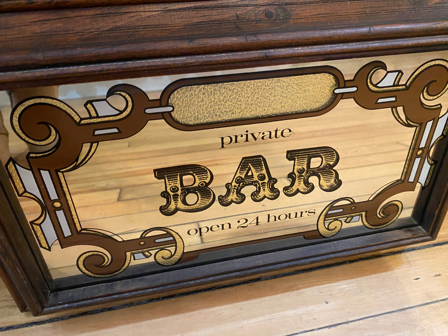 Private Bar Sign