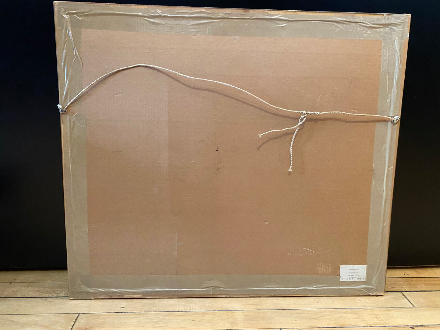 Framed French Print Signed by Louis Beaumont