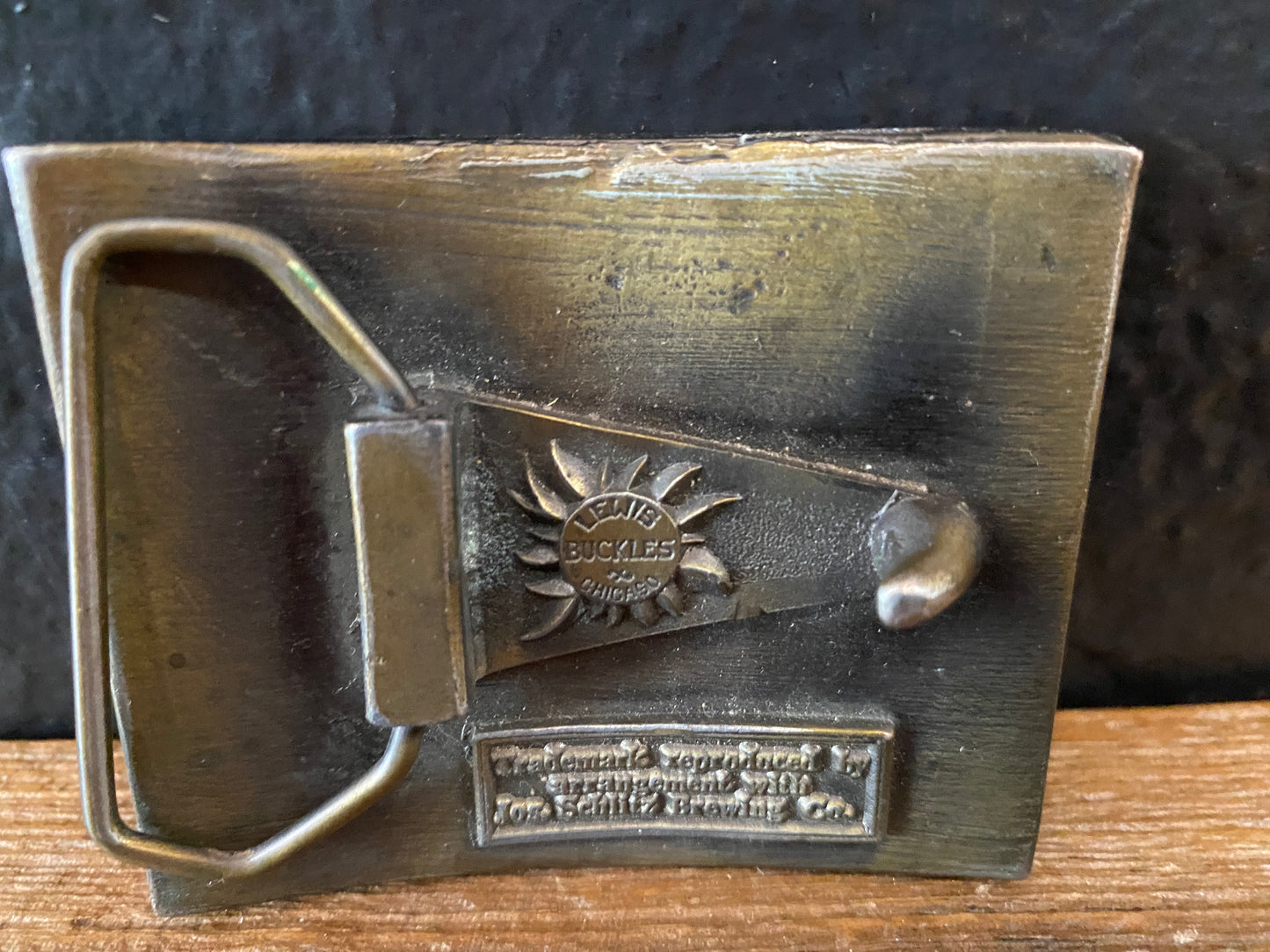 Schlitz Malt Liquor Belt Buckle