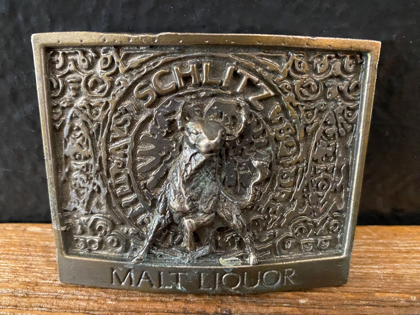 Schlitz Malt Liquor Belt Buckle