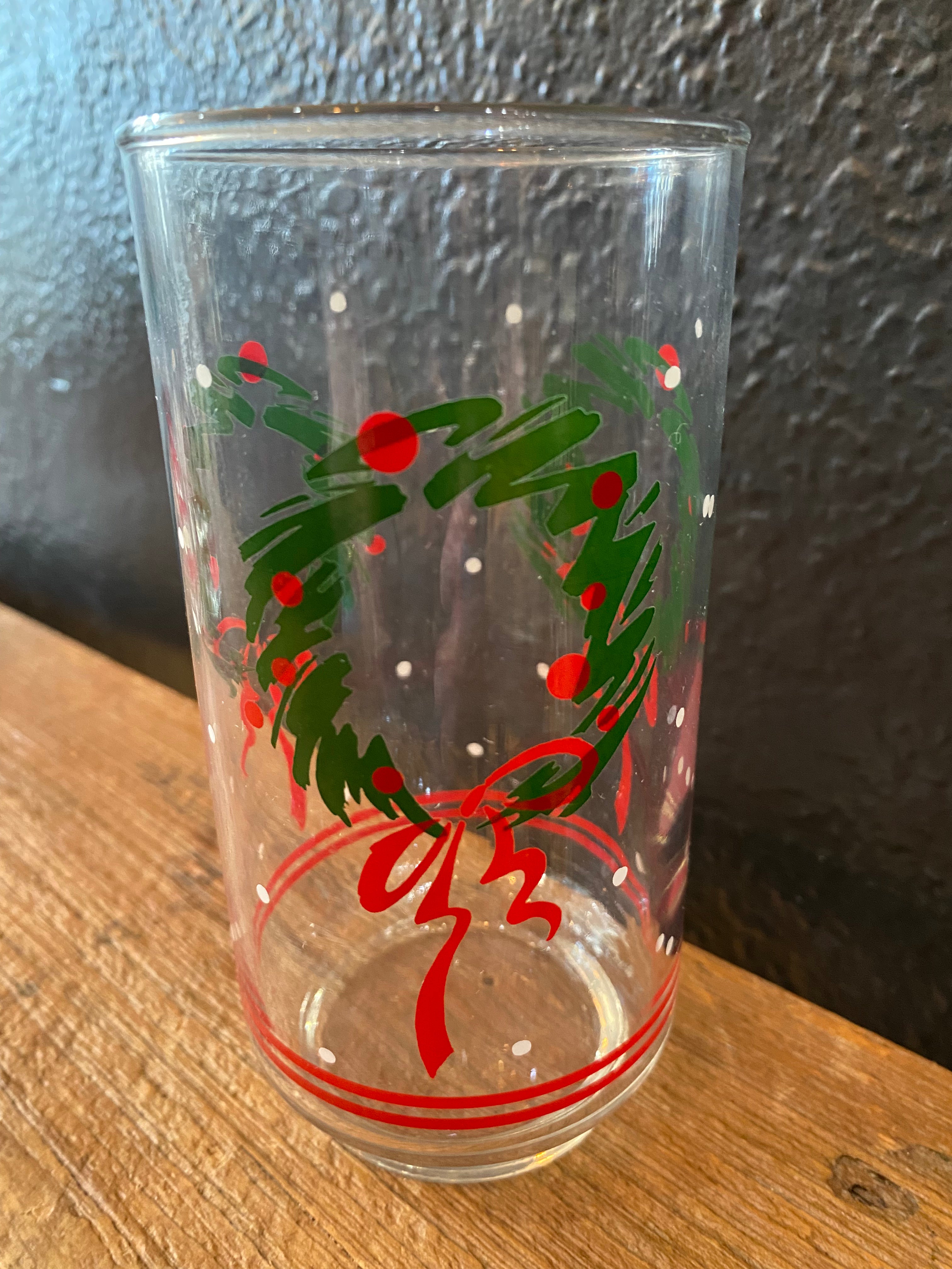 MCM Holiday Themed Highball Glasses | Set Of Six