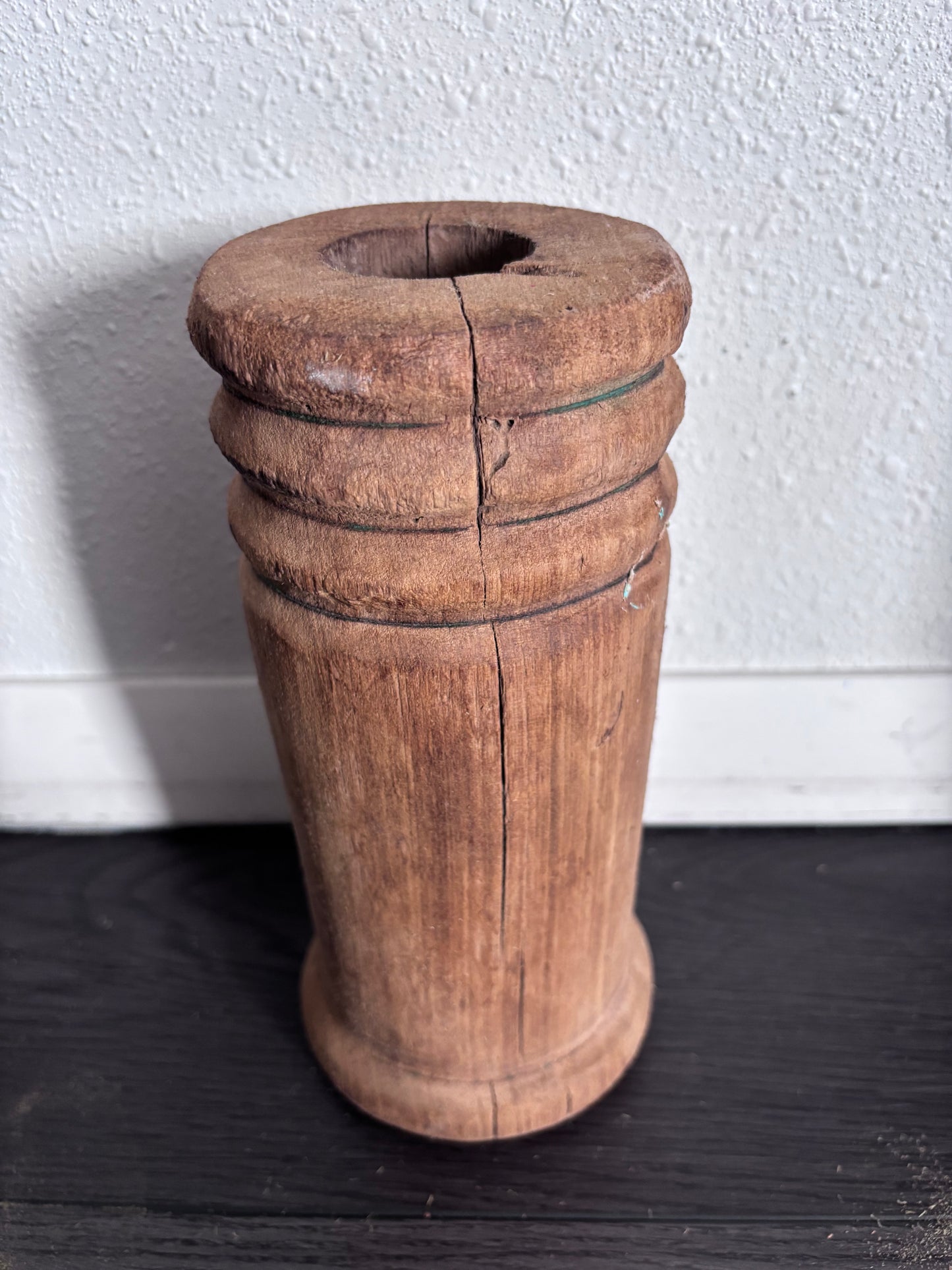 Repurposed Wood Newell Posts