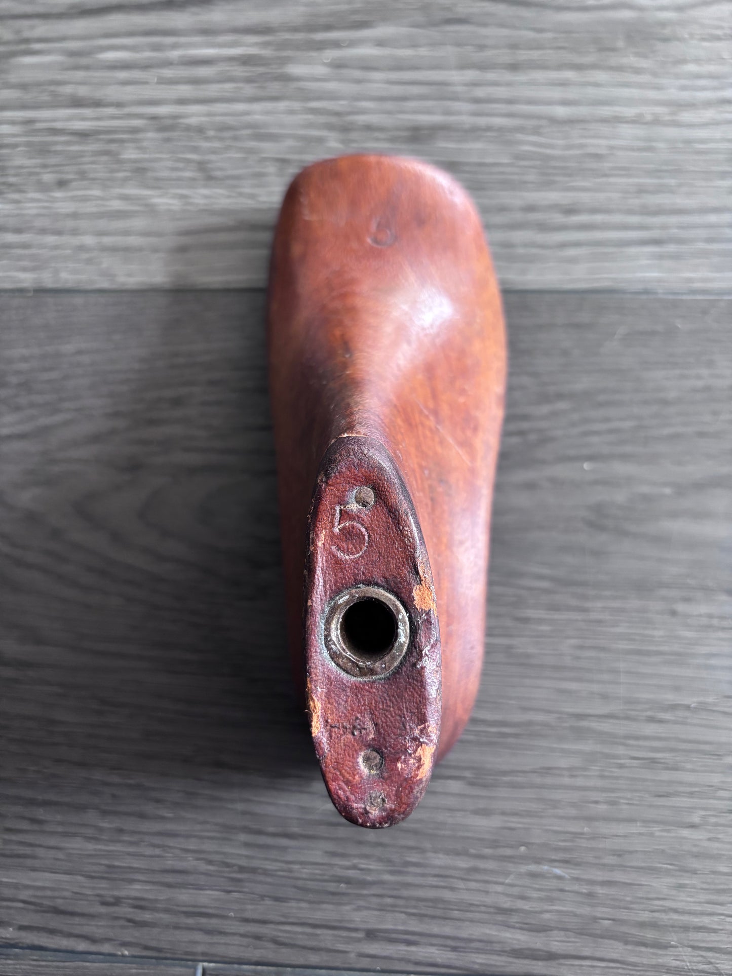 Antique Child’s Wooden Shoe Form