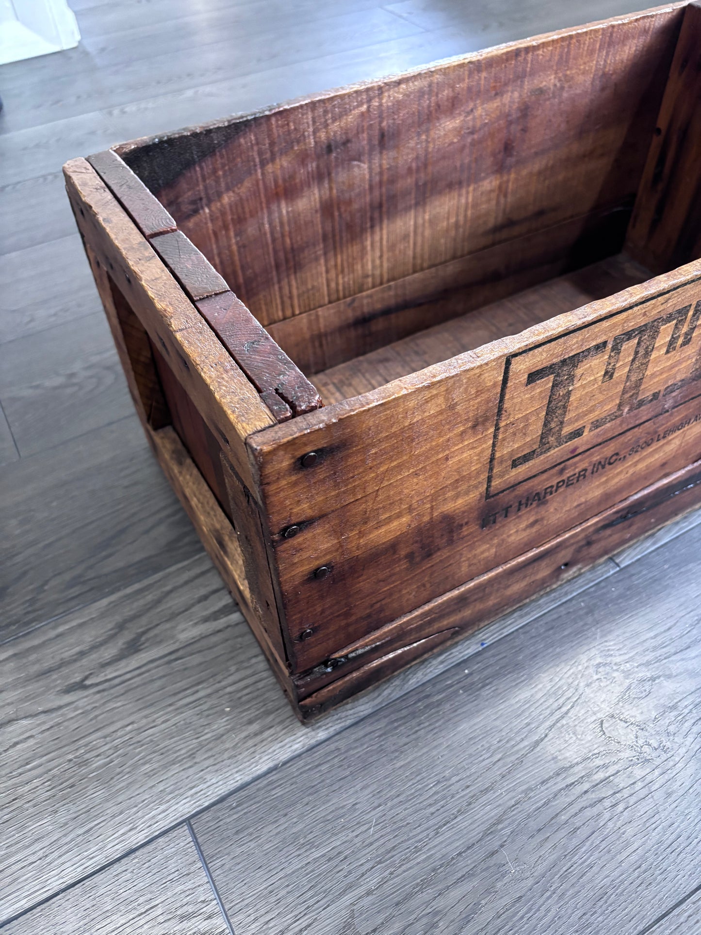 Wood ITT Corrosion Crate