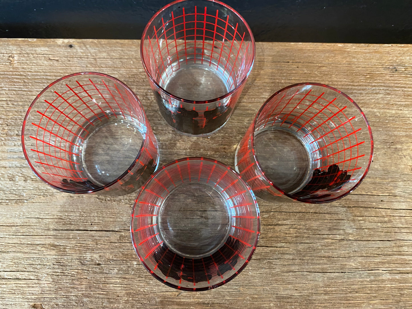 Vintage Scottish Terrier Old Fashioned Glasses | Set of 4