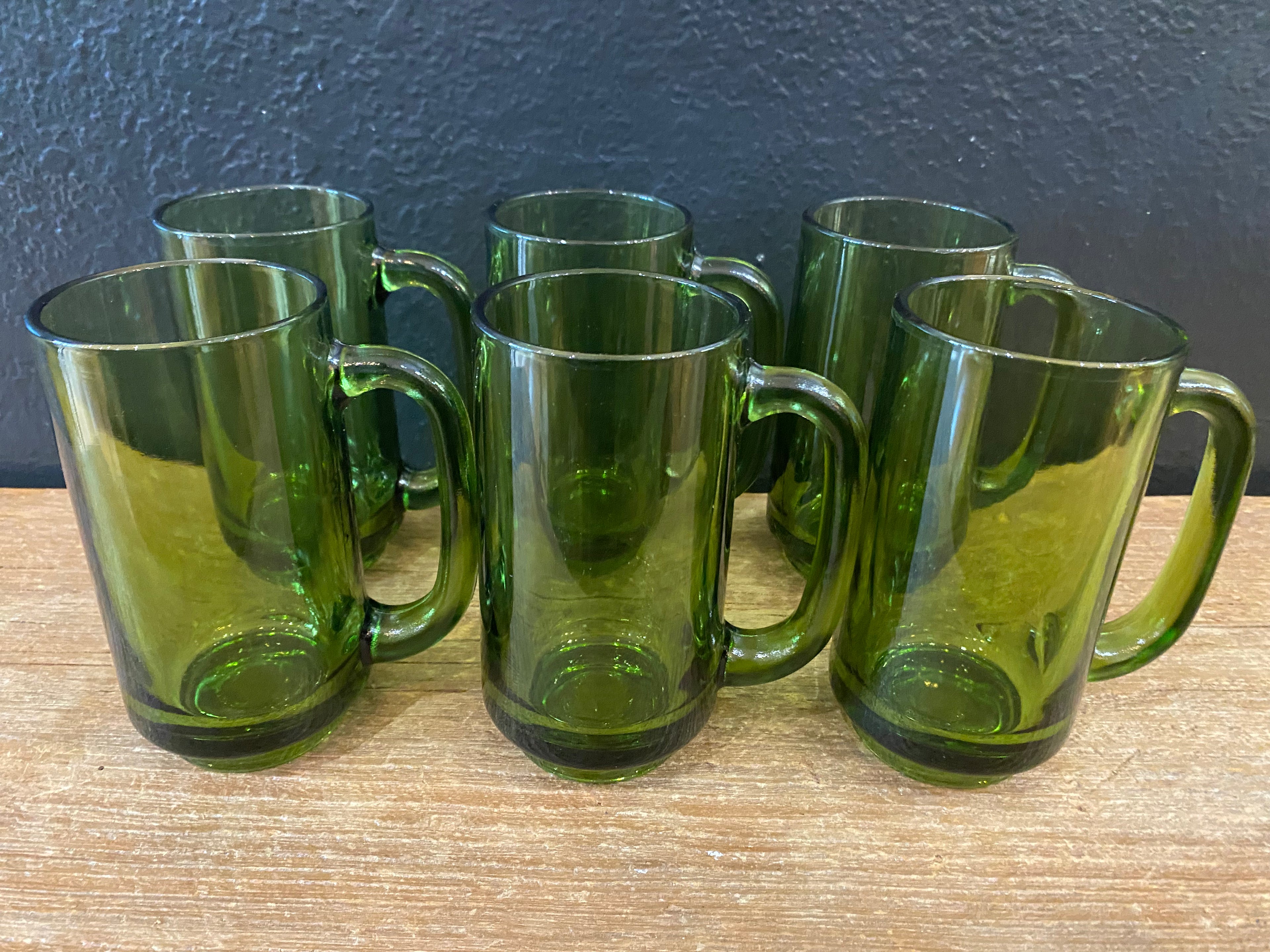 Vintage Hazel Atlas Mugs | Set Of Six