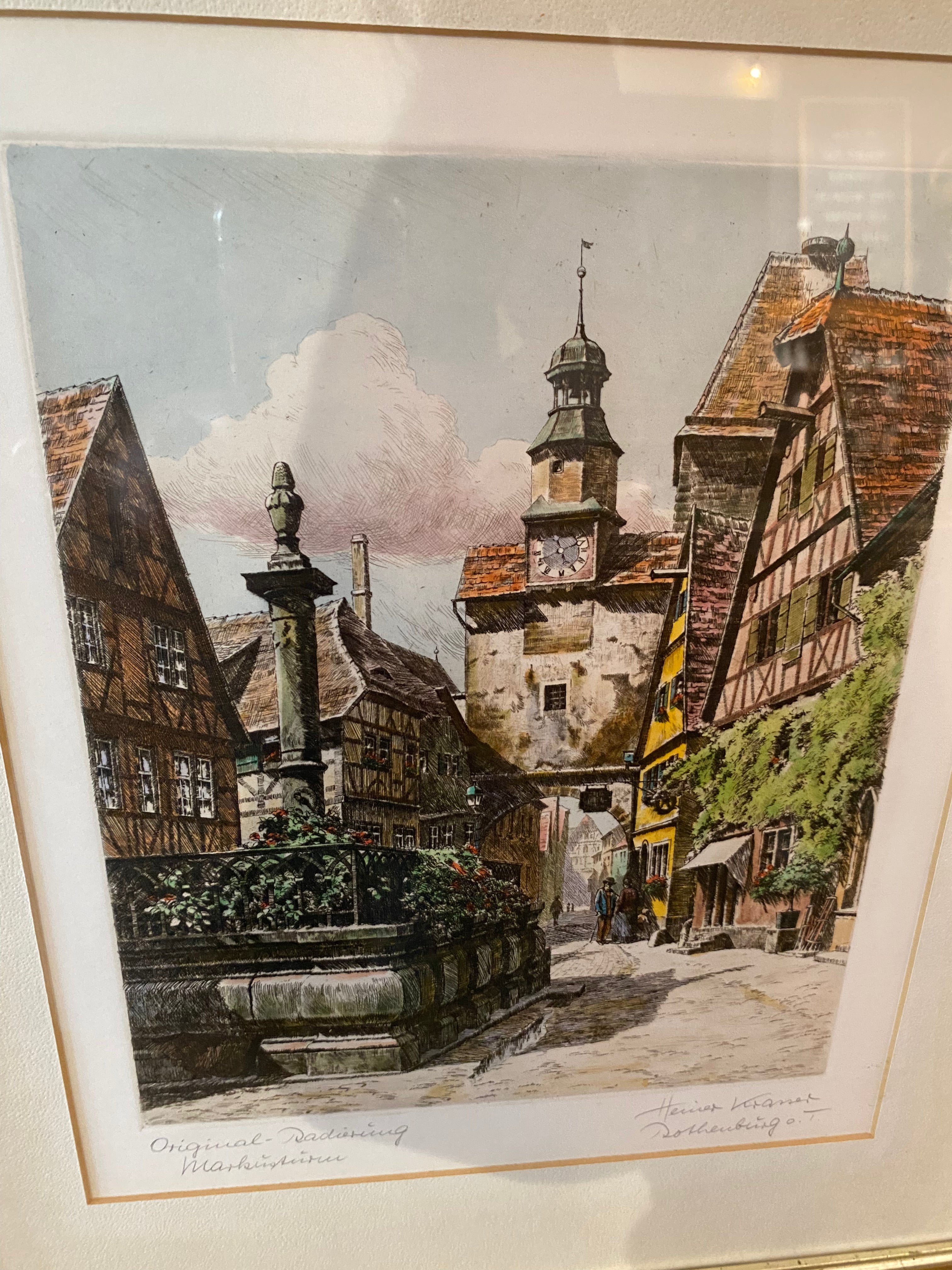 Vintage Print Of Germany
