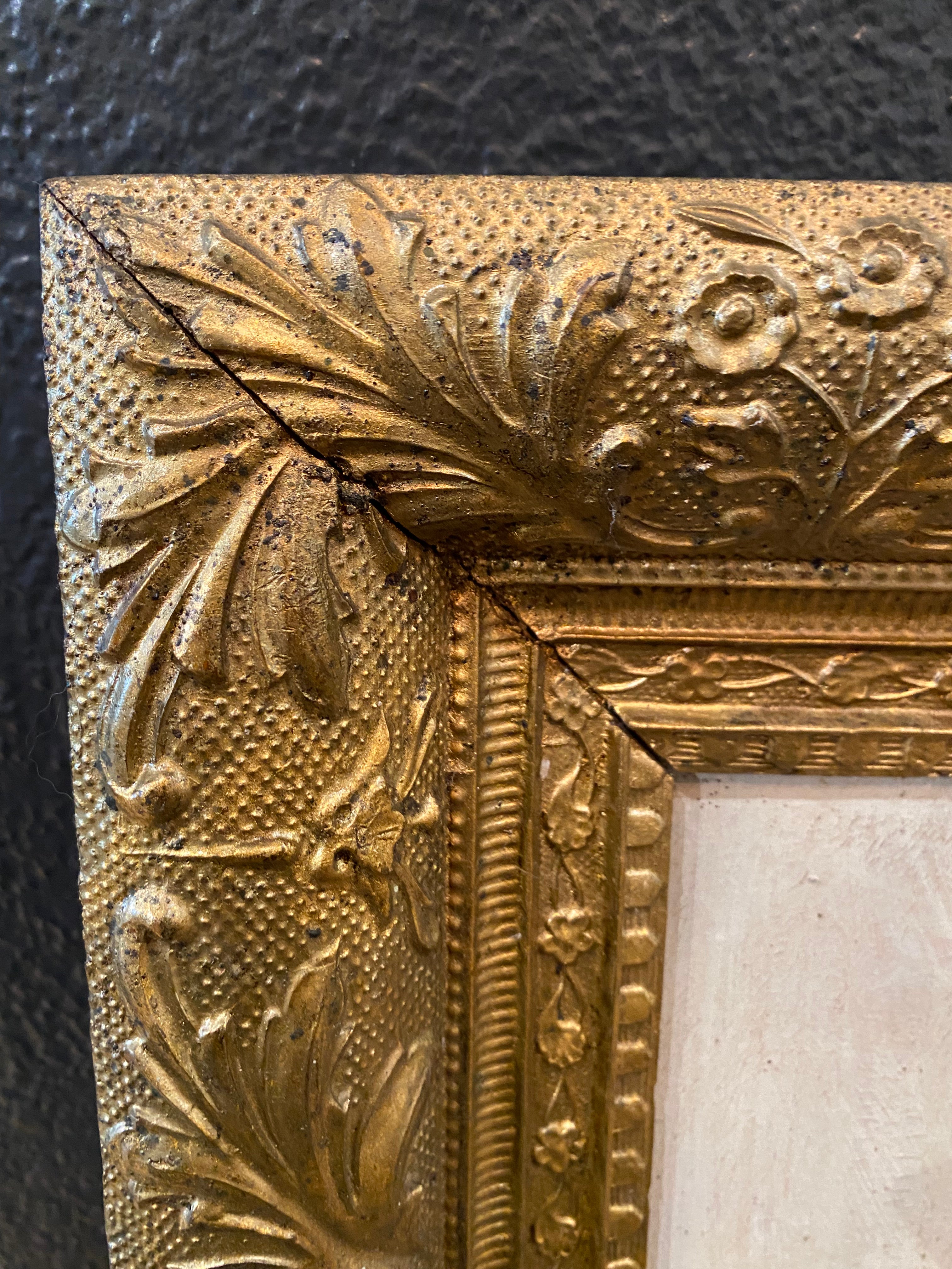 Antique Oil Painting in Frame